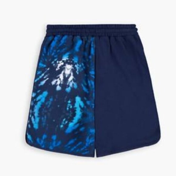 NWT - Levi’s Big Boys Tie Dye Hoodie Sweatshirt + Shorts Set, Blue  - Size XL - Picture 7 of 13